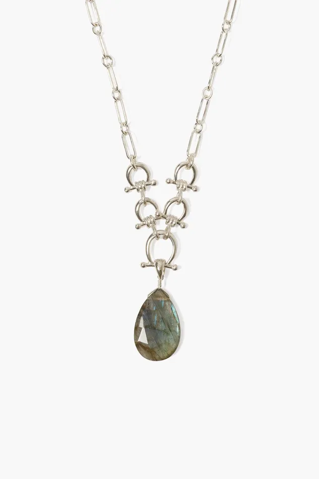 Cheval Necklace Silver Labradorite Women Chan Luu Necklaces