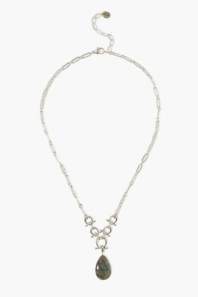 Cheval Necklace Silver Labradorite Women Chan Luu Necklaces
