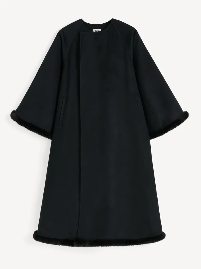 Coats and Jackets Women By Malene Birger Dalimas Wool Coat Black Coats and Jackets Women By Malene Birger Dalimas Wool Coat Black