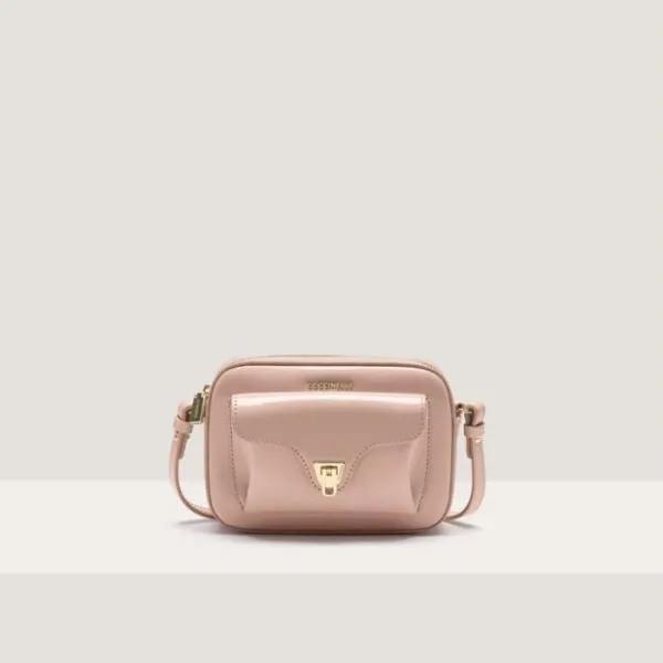 Coccinelle Beat Shiny Calf Mini Rosette Women Coccinelle Mini Bags