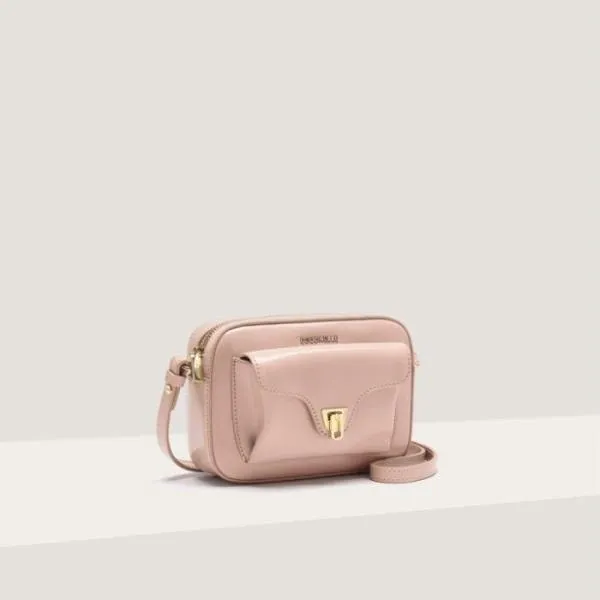 Coccinelle Beat Shiny Calf Mini Rosette Women Coccinelle Mini Bags