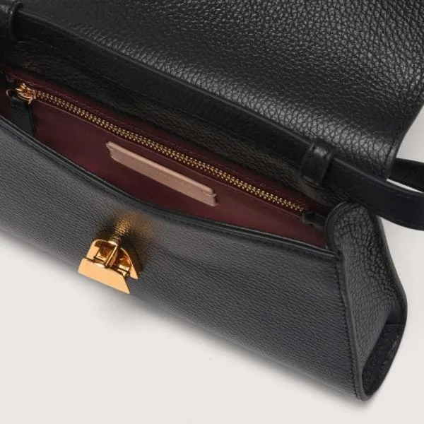 Coccinelle Dew Small Noir Women Coccinelle Shoulder Bags