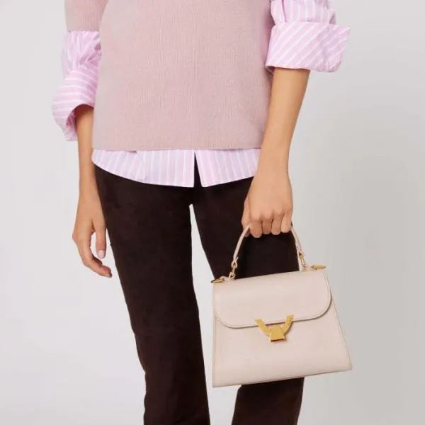 Coccinelle Dew Small Rosette Women Coccinelle Top Handle Bag