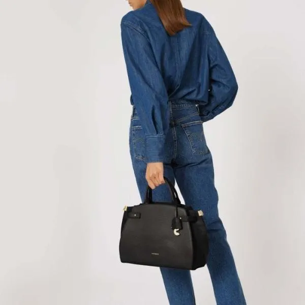 Coccinelle Klich Medium Noir Women Coccinelle Top Handle Bag