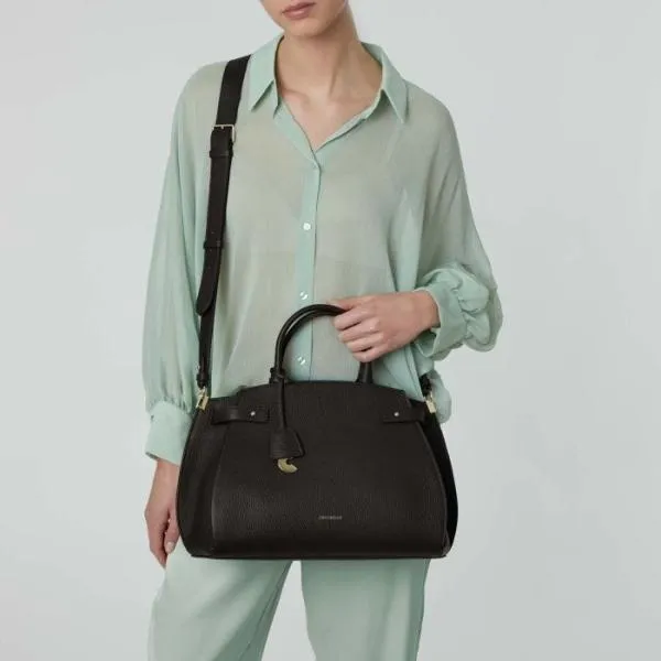 Coccinelle Klich Medium Noir Women Coccinelle Top Handle Bag