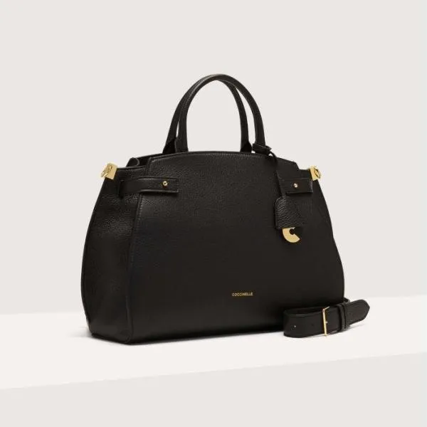 Coccinelle Klich Medium Noir Women Coccinelle Top Handle Bag