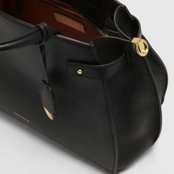 Coccinelle Klich Medium Noir Women Coccinelle Top Handle Bag