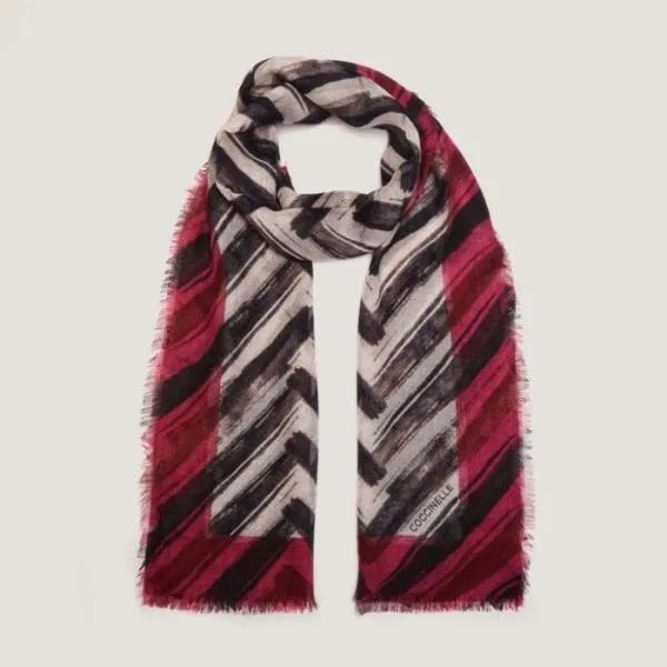 Coccinelle Maxi Spigato Multi Lambskwh Women Coccinelle Scarves And Foulards Coccinelle Maxi Spigato Multi Lambskwh Women Coccinelle Scarves And Foulards