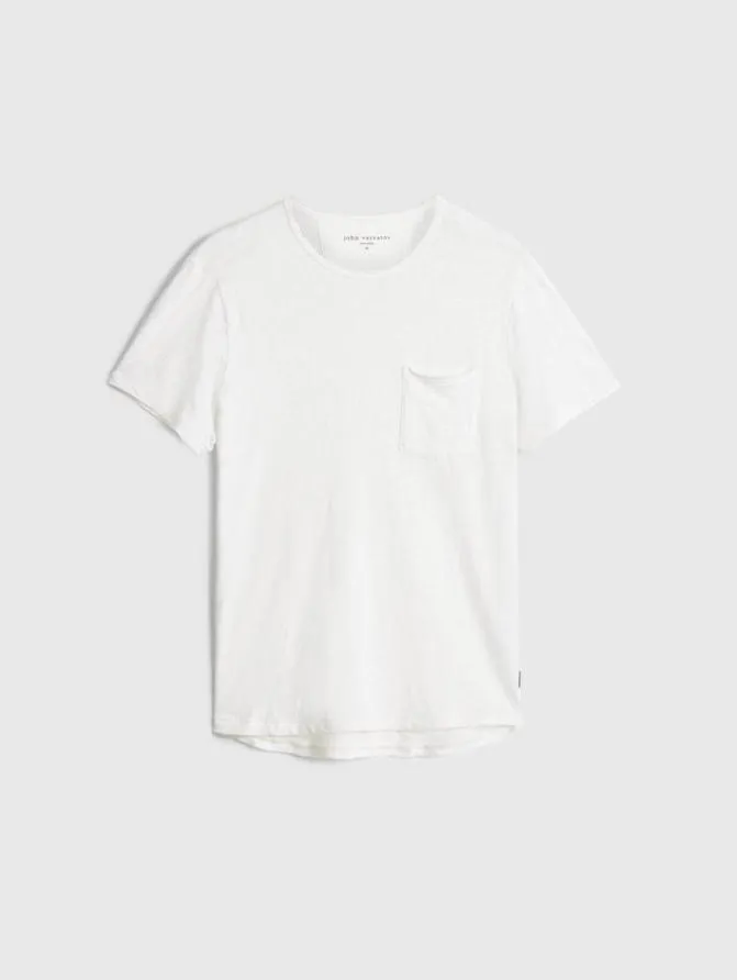COOPER VINTAGE CREW White Clothing John Varvatos TShirts