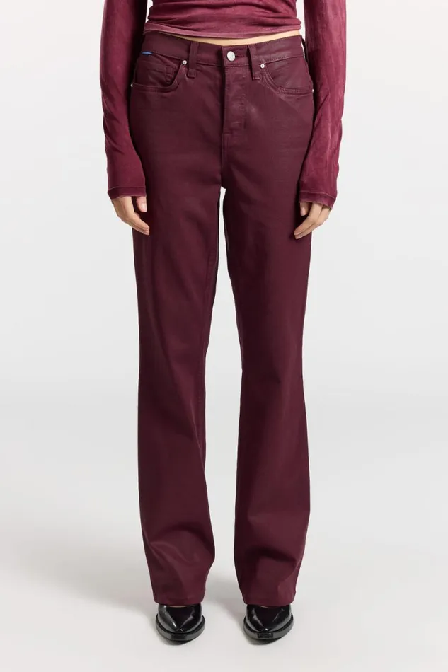 COTTON CITIZEN PANTS Cindy Pant Mulberry Coated 8211 Women