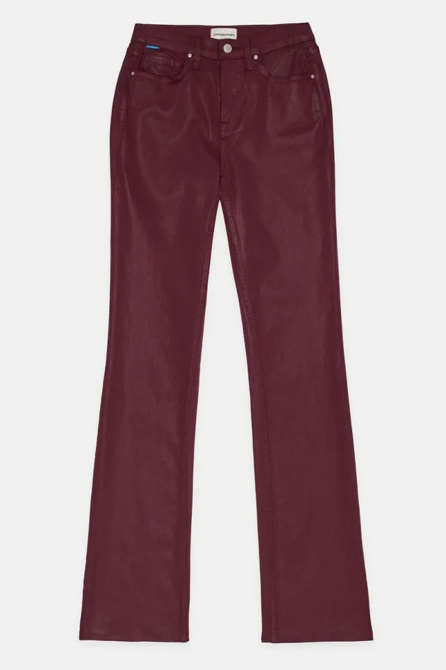 COTTON CITIZEN PANTS Cindy Pant Mulberry Coated 8211 Women