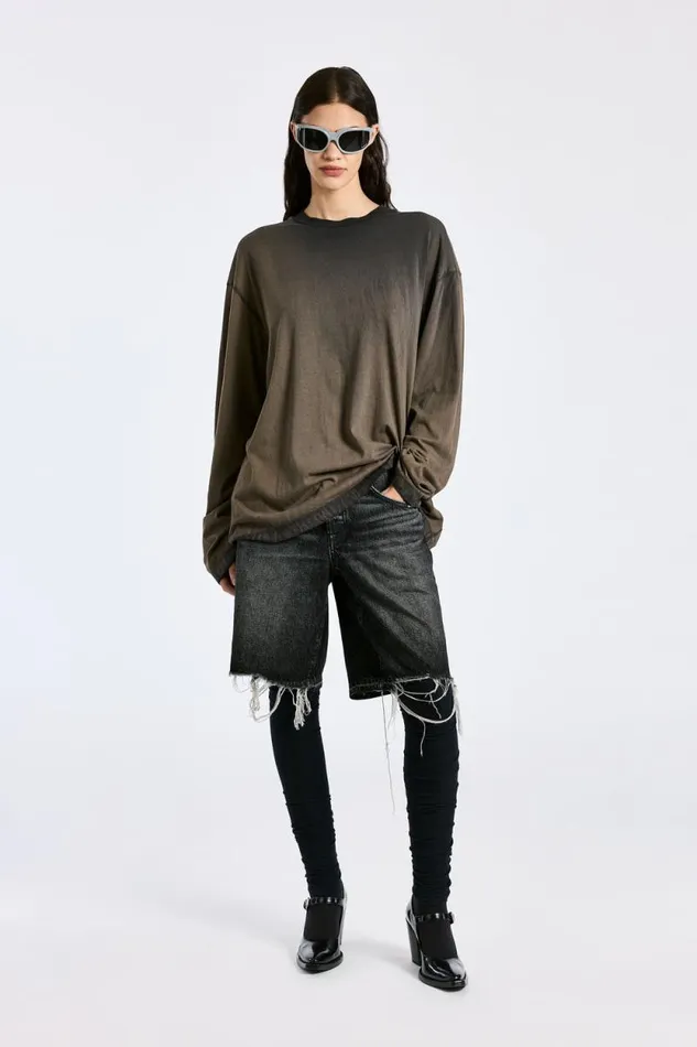 COTTON CITIZEN SHIRTS Bowie Shirt Coal Mix 8211 Women