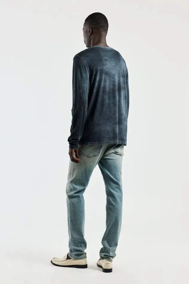 COTTON CITIZEN SHIRTS Classic Crew Long Sleeve Shirt Vintage Oasis 8211 Men