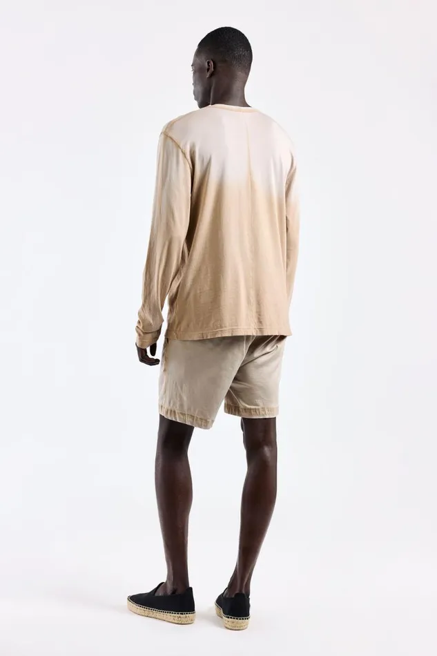 COTTON CITIZEN SHIRTS Prince Long Sleeve Shirt Beige Cast 8211 Men