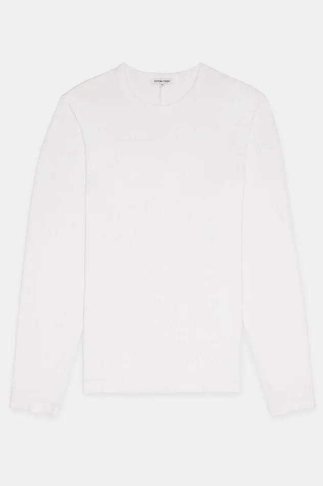 COTTON CITIZEN SHIRTS Prince Long Sleeve Shirt White 8211 Men