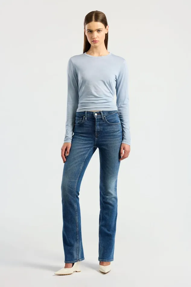 COTTON CITIZEN SHIRTS Standard Long Sleeve Shirt Vintage Crystalline 8211 Women