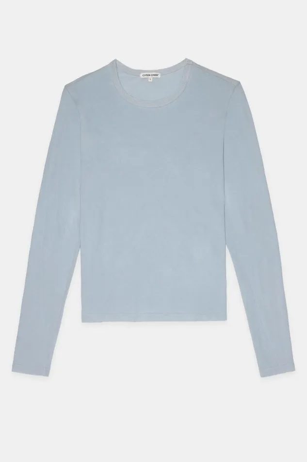 COTTON CITIZEN SHIRTS Standard Long Sleeve Shirt Vintage Crystalline 8211 Women