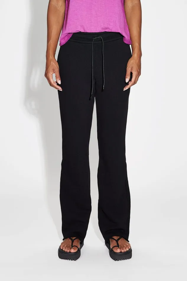 COTTON CITIZEN SWEATPANTS Brooklyn Trouser Jet Black 8211 Women