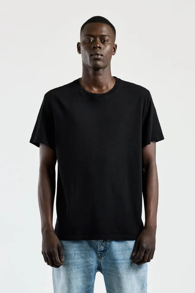 COTTON CITIZEN TEES Presley Tee Jet Black 8211 Men