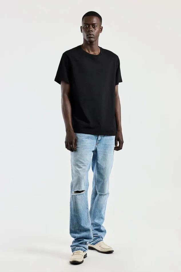 COTTON CITIZEN TEES Presley Tee Jet Black 8211 Men