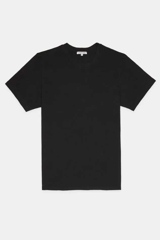 COTTON CITIZEN TEES Presley Tee Jet Black 8211 Men