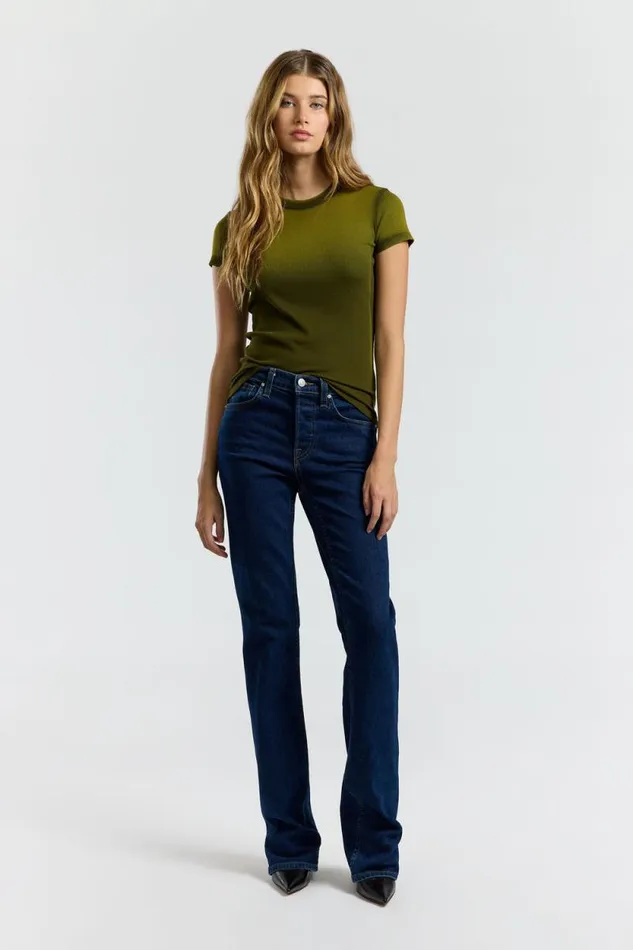 COTTON CITIZEN TEES Verona Tee Pine Cast 8211 Women