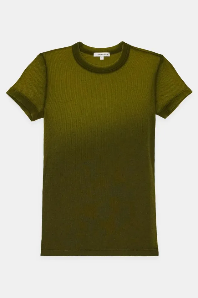 COTTON CITIZEN TEES Verona Tee Pine Cast 8211 Women