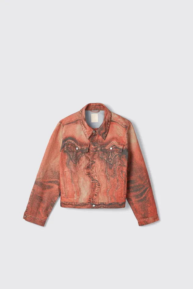 Denim Men Camper Denim Jacket Burnt Orange Denim Jacket Denim Men Camper Denim Jacket Burnt Orange Denim Jacket