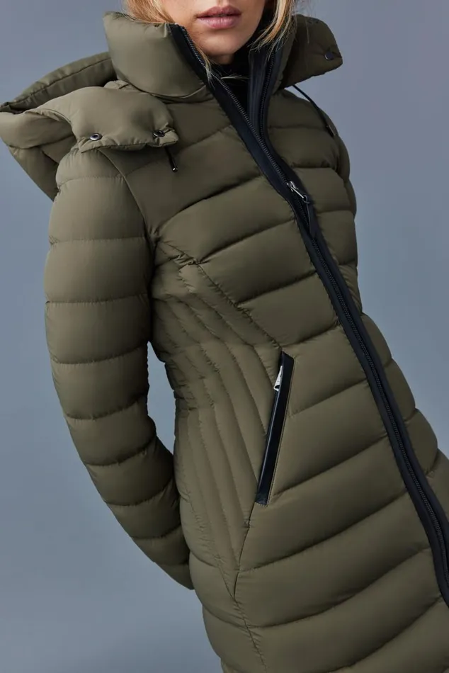 Downs and Jackets Women Mackage FARREN Agile360 Down Coat With Removable Hood Trench Downs and Jackets Women Mackage FARREN Agile360 Down Coat With Removable Hood Trench