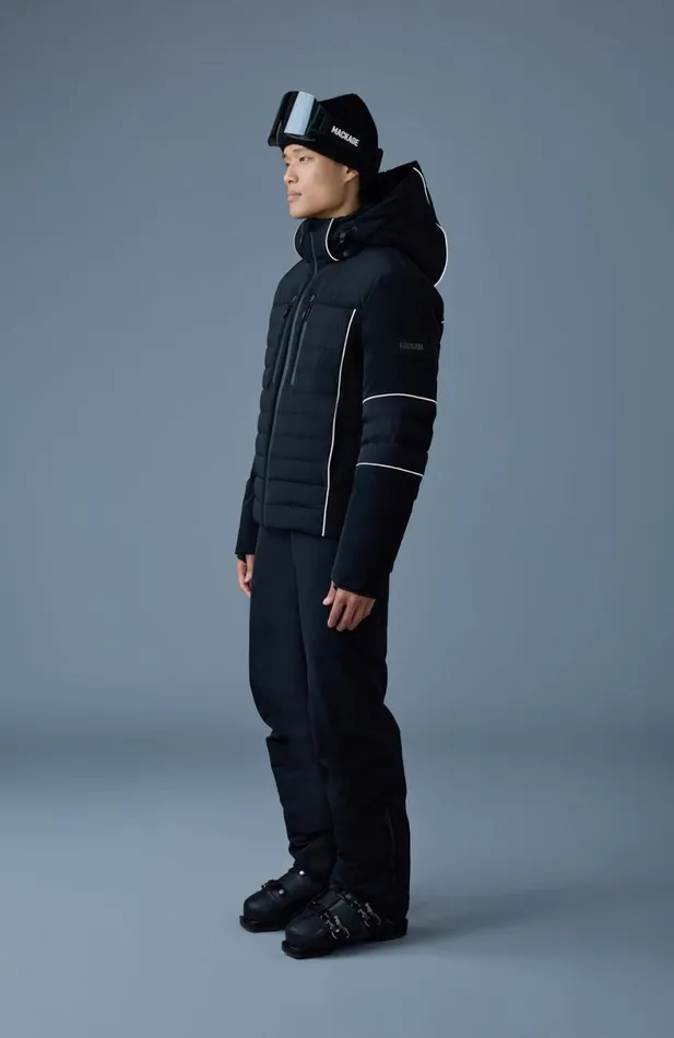 Downs and Parkas Men Mackage JASPER Light Down Ski Jacket Black Downs and Parkas Men Mackage JASPER Light Down Ski Jacket Black