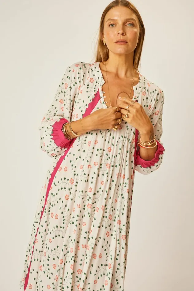 Dresses Shop Natalie Martin FIORE SHORT DRESS Pinwheel Cotton