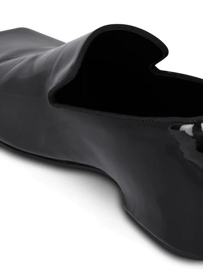 Eden Patent Leather Loafers Black Men Balmain Loafers