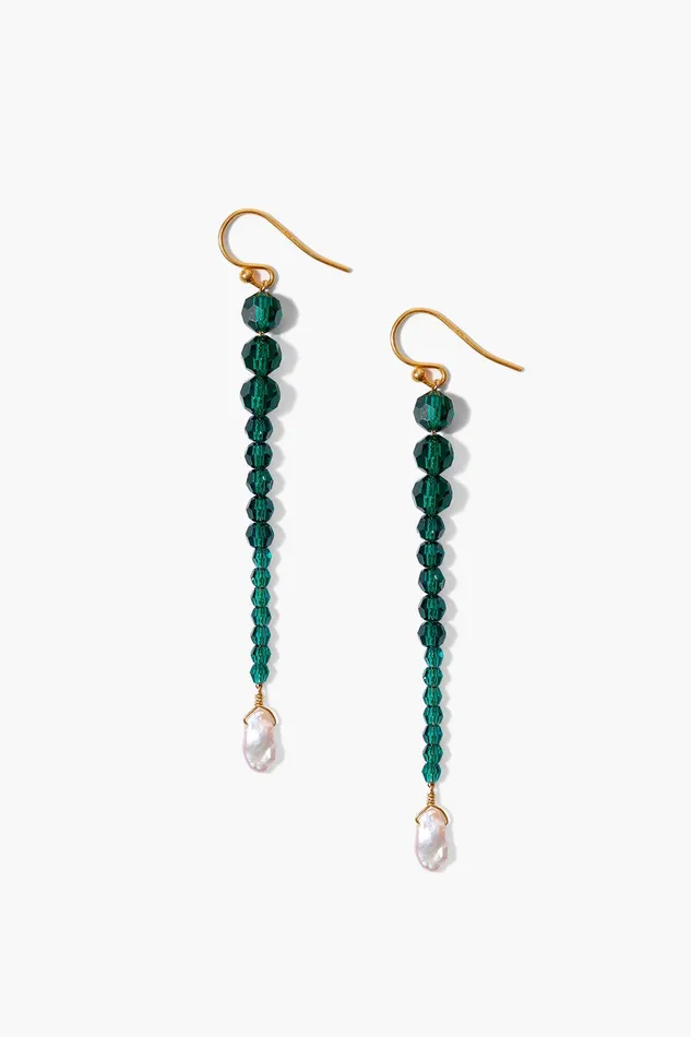 Emerald Gota Earrings Women Chan Luu Earrings