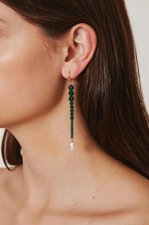 Emerald Gota Earrings Women Chan Luu Earrings