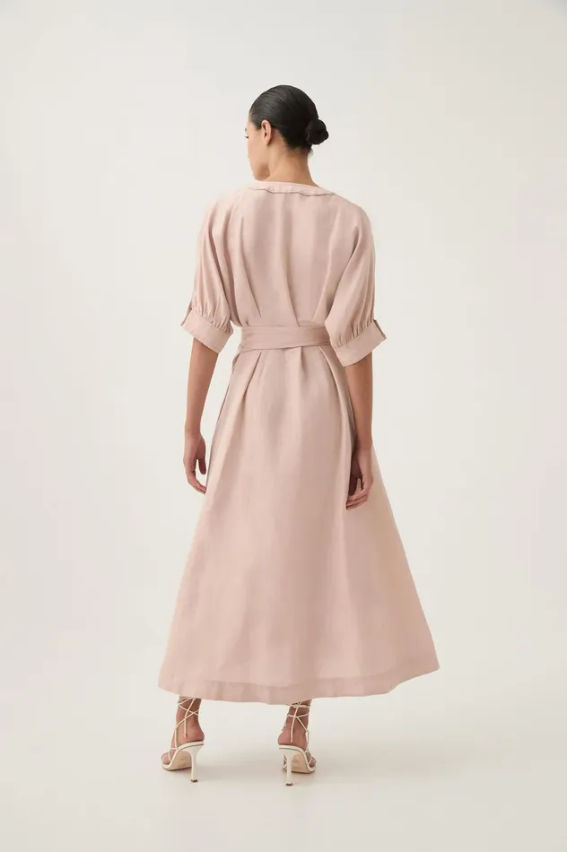 Ennoble Dress Blush Pink Women Aje Pink Dresses