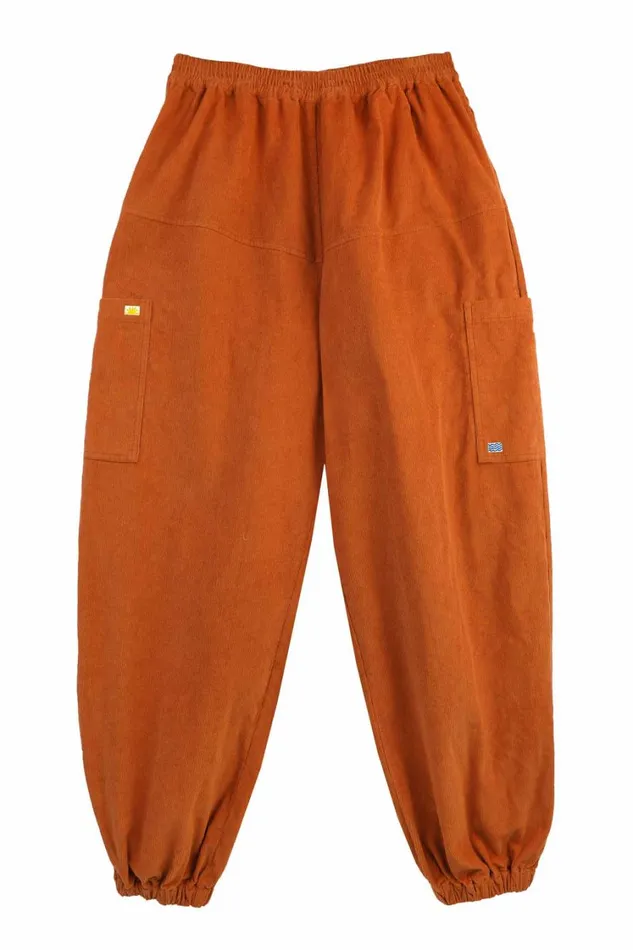 Everett Trouser Corduroy Ochre Womens LF Markey Trousers