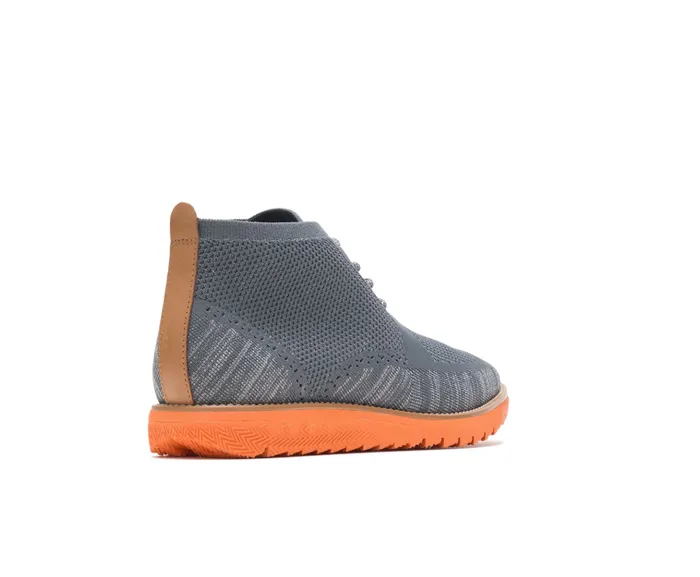Expert Chukka Knit Dark Grey Multi Knit 8211 Orange Outsole Men Boots Hush Puppies Expert Chukka Knit Dark Grey Multi Knit 8211 Orange Outsole Men Boots Hush Puppies