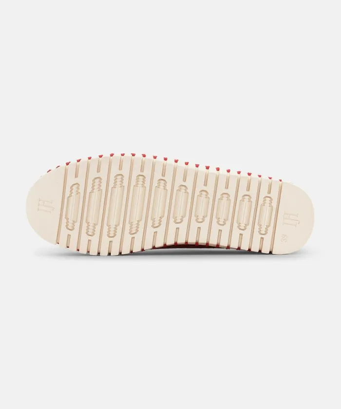 Flats 8211 Deep Red Shoes Ilse Jacobsen Tulip Flats