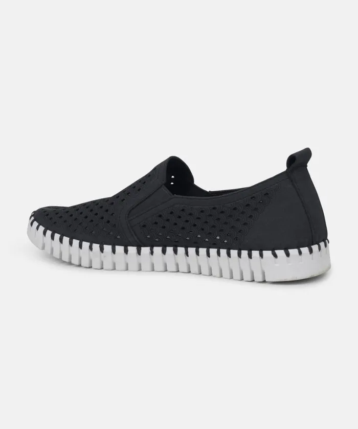 Flats For Men 8211 Black Shoes Ilse Jacobsen Tulip Flats