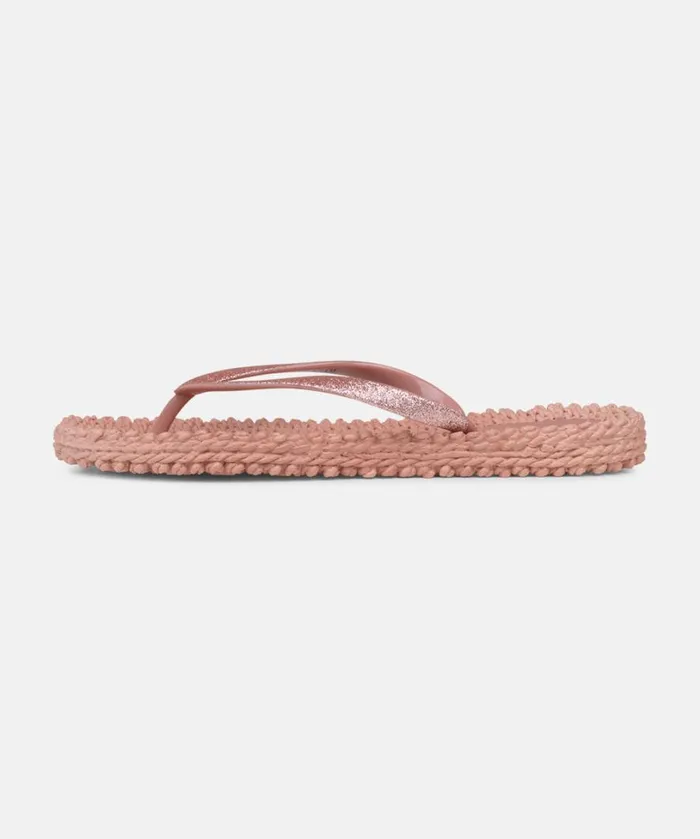 Flip Flop With Glitter 8211 Misty Rose Shoes Ilse Jacobsen Flip Flops