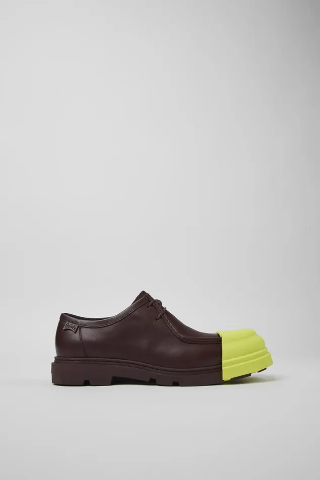 Formal Shoes Women Camper Junction Burgundy Leather Shoes Formal Shoes Women Camper Junction Burgundy Leather Shoes