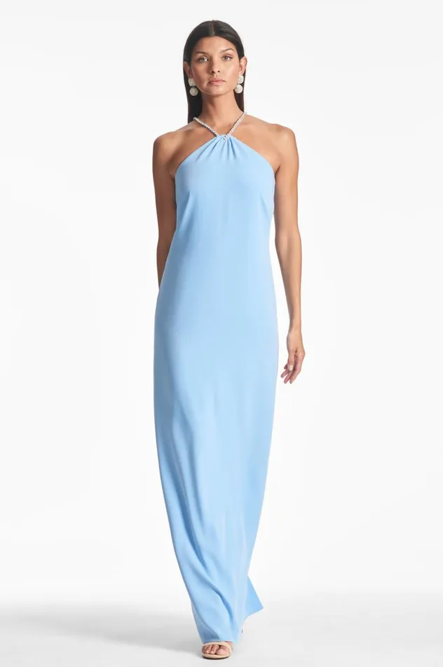 Formal Women Sachin and Babi Becca Gown 8211 Chambray Blue