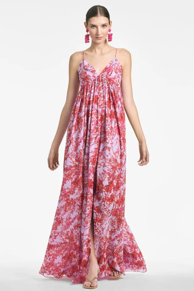 Formal Women Sachin and Babi Jessica Gown 8211 Amaranths Spray