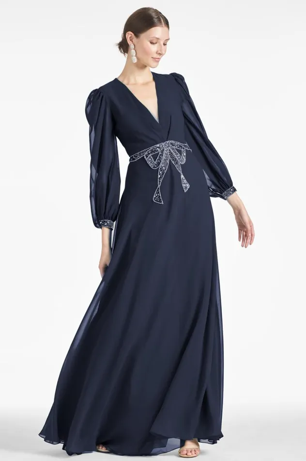 Formal Women Sachin and Babi Ramsey Gown 8211 Midnight