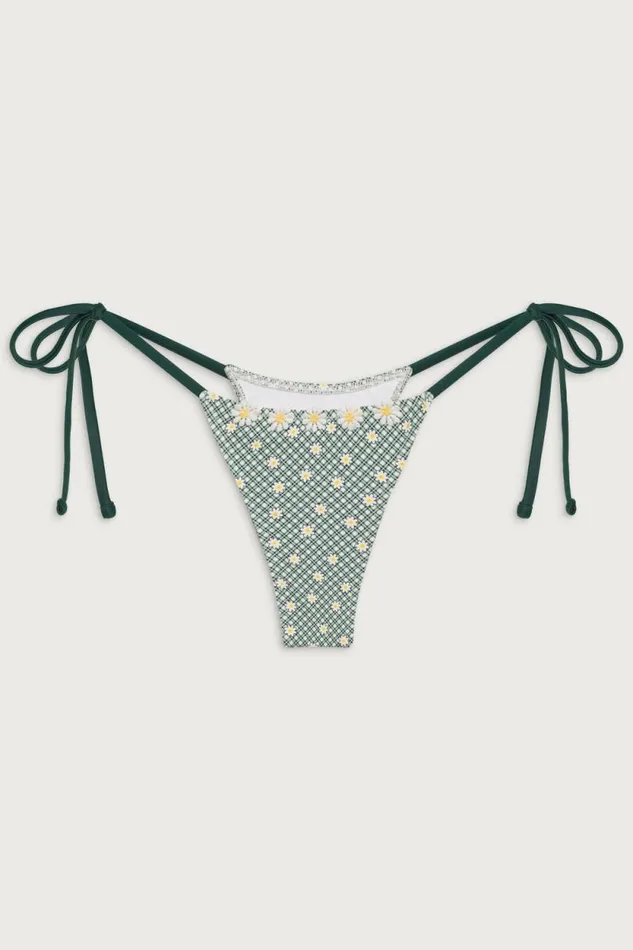 Frankies Bikinis Bikinis Women Divine Skimpy Gingham Bikini Bottom Orchard Picnic