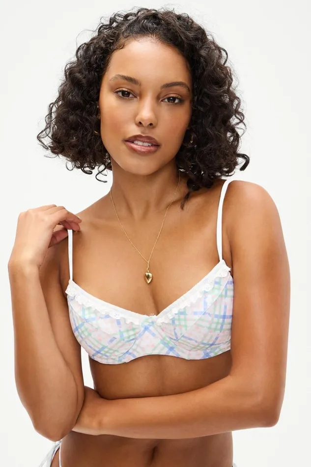 Frankies Bikinis Bikinis Women X DJERF AVENUE Matilda Underwire Bikini Top Cottage Meadow