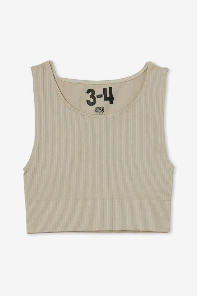 Girls 214 Tops and TShirts Cotton On Imani Seamfree Top Rainy Day
