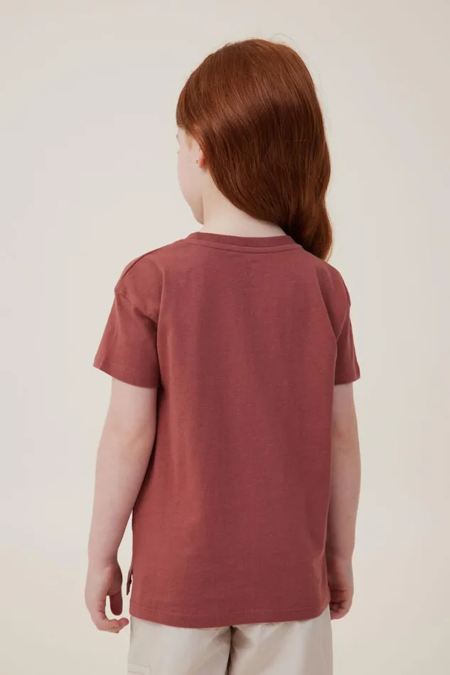 Girls 214 Tops and TShirts Cotton On Poppy Short Sleeve Print Tee Hennaflower Child
