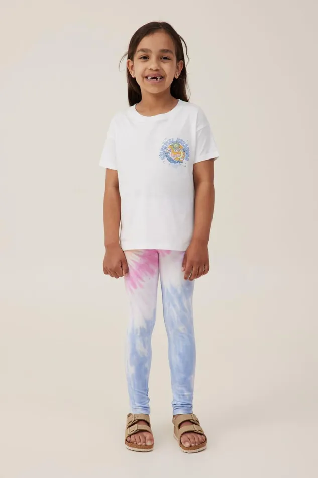 Girls 214 Tops and TShirts Cotton On Poppy Short Sleeve Print Tee Vanillacelestial Dreamer