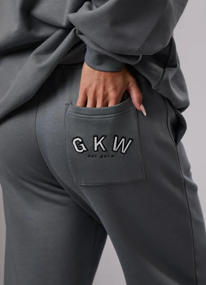 Gym King CoOrds Women GKW Sports Luxe Straight Leg Jogger 8211 Dark Sage